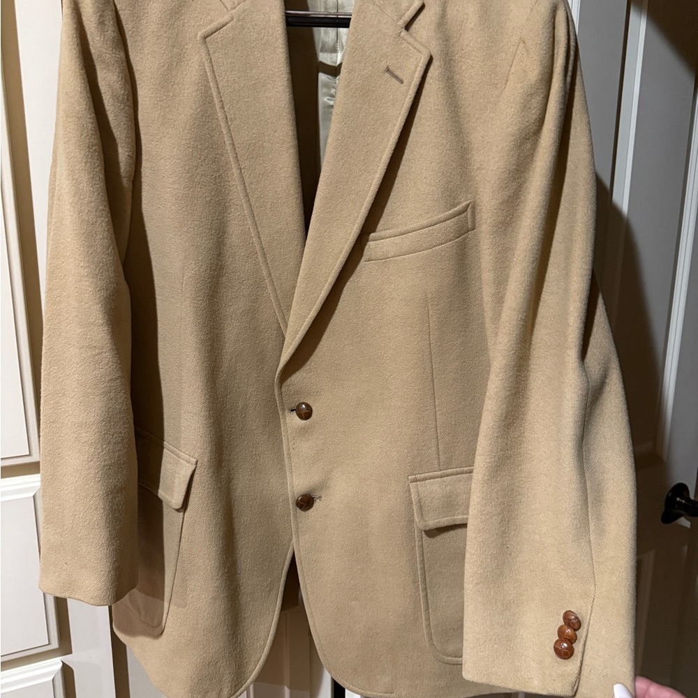 Ralph Lauren Camel Hair Sport Coat 50R
